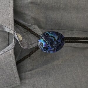 Art Resin Bolo Tie